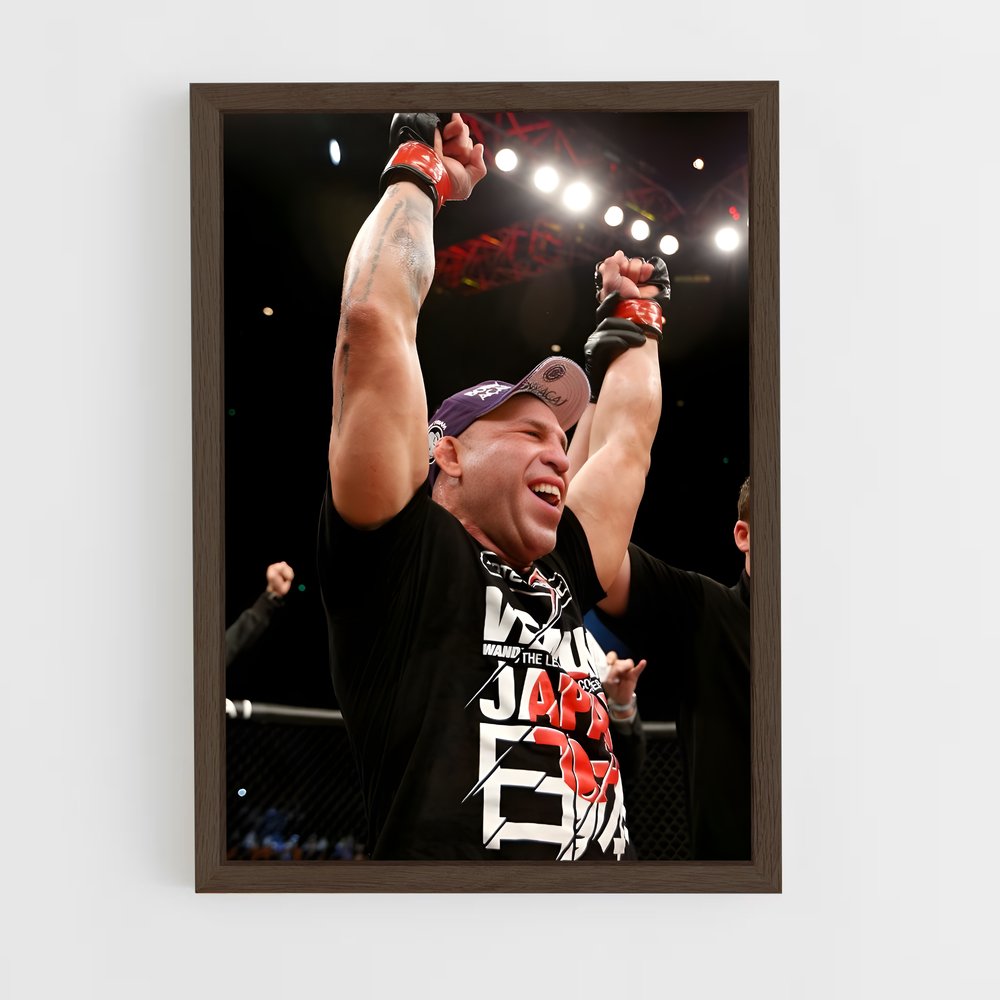 Poster La Victoire de Wanderlei – affiche MMA (vue 5)